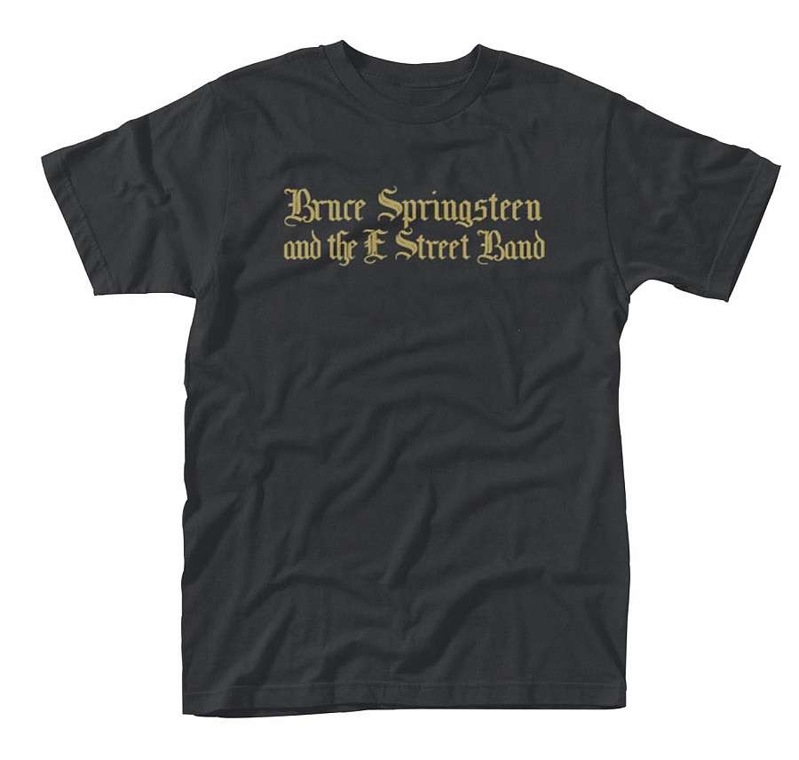 Bruce Springsteen tričko, Black Motorcycle Guitars, pánské, velikost L