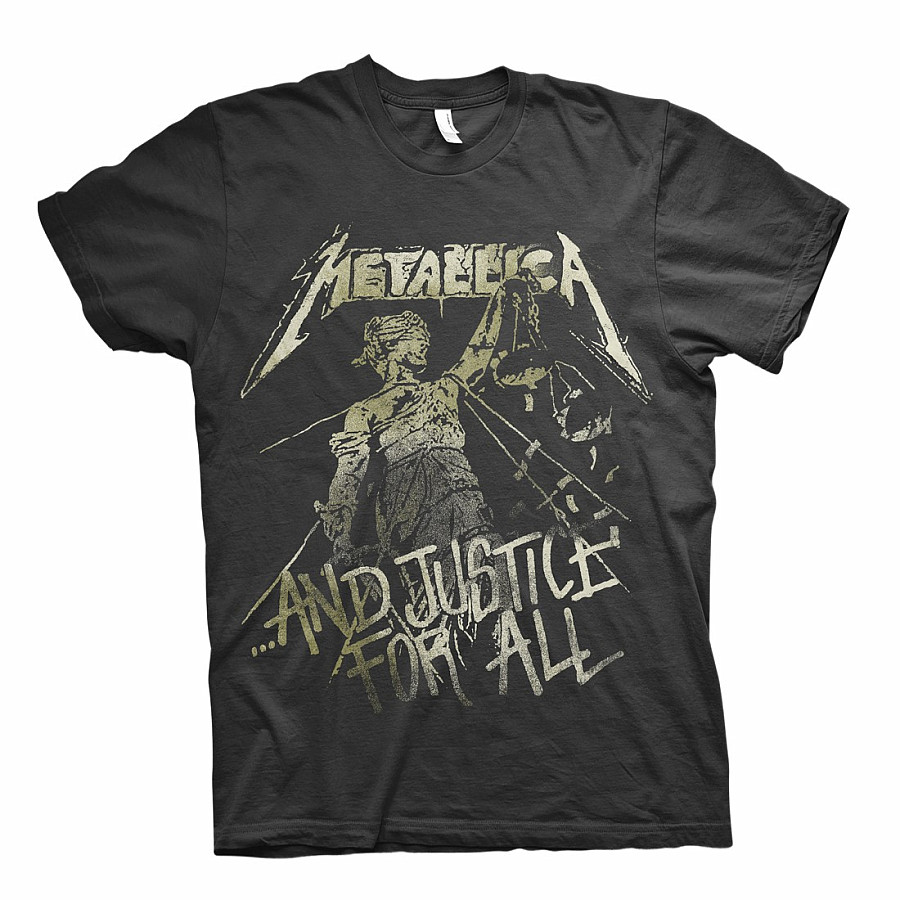 Metallica tričko, Justice Vintage, pánské, velikost XXL