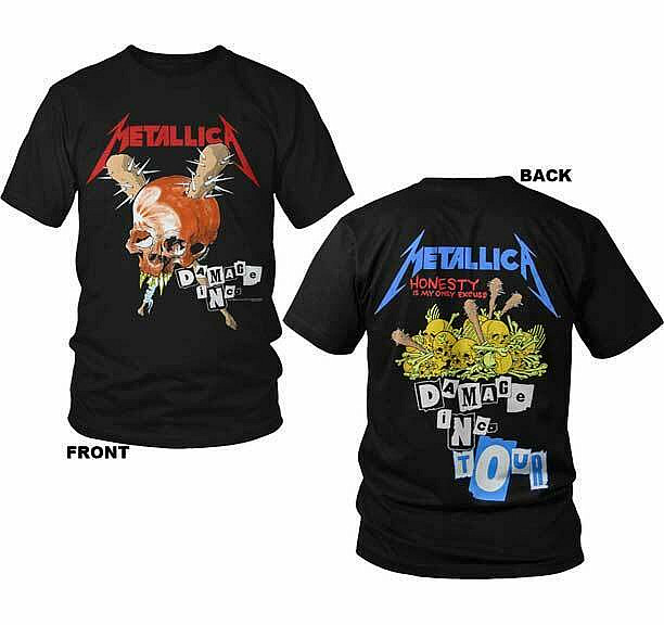 Metallica tričko, Damage Inc, pánské, velikost L