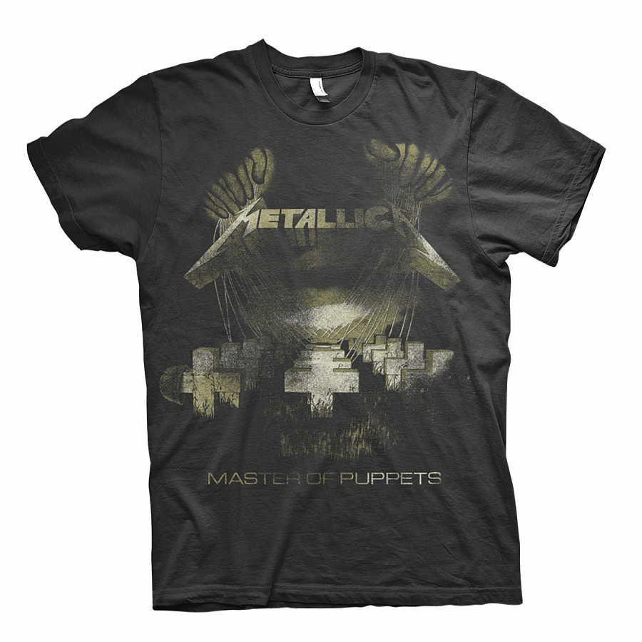 Metallica tričko, MOP Distressed, pánské, velikost M