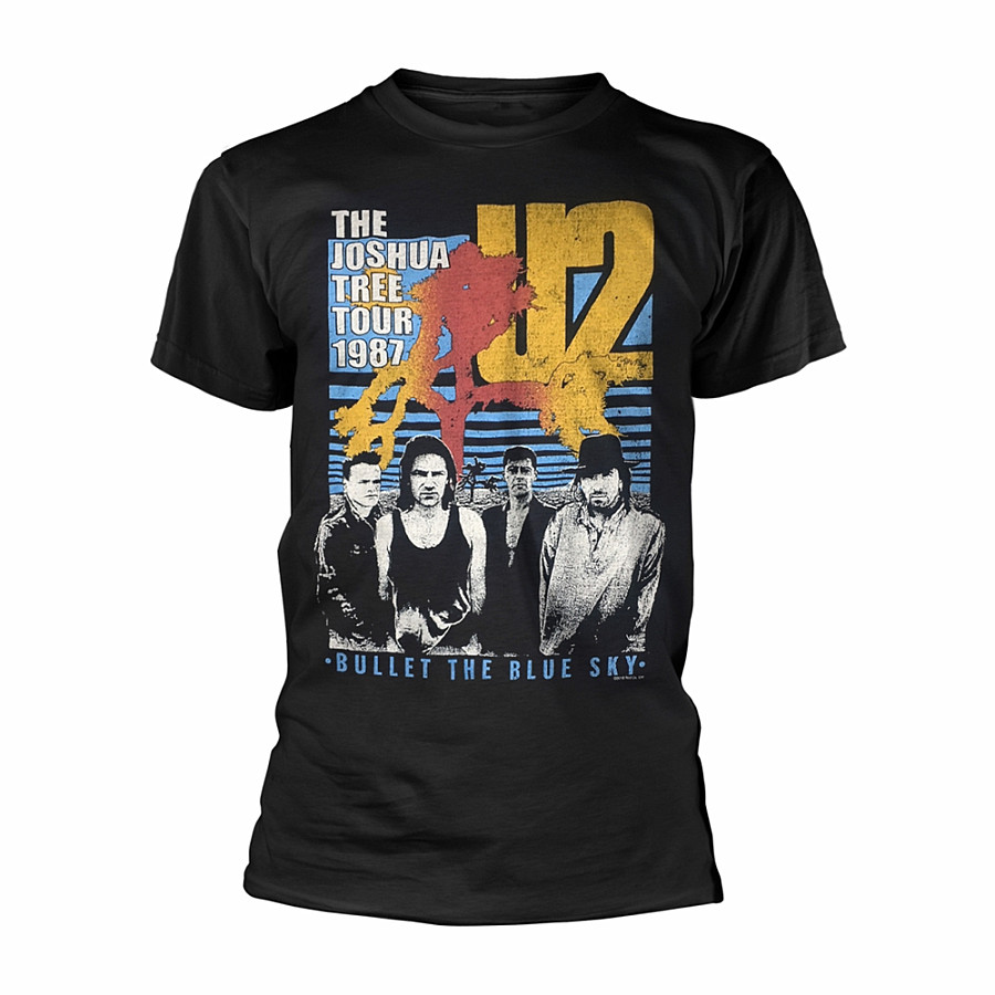 U2 tričko, Bullet The Blue Sky, pánské, velikost S