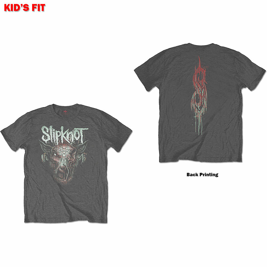 Slipknot tričko, Infected Goat BP Grey, dětské, velikost M velikost M věk (7-8 let)