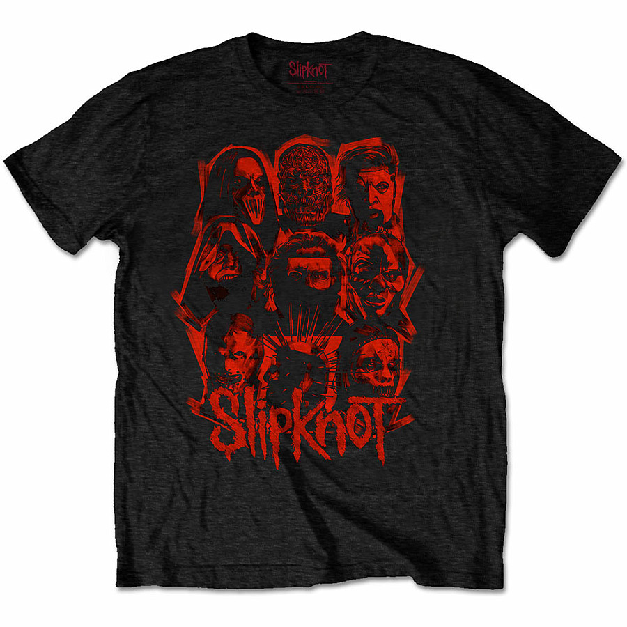 Slipknot tričko, WANYK Red Patch BP, pánské, velikost L