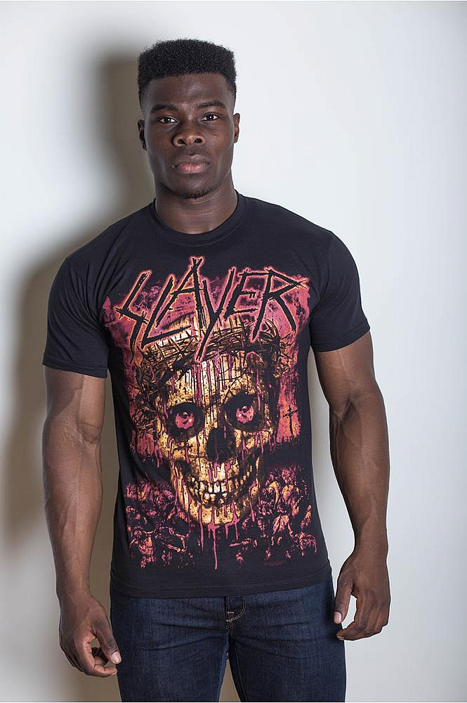 Slayer tričko, Crowned Skull, pánské, velikost L