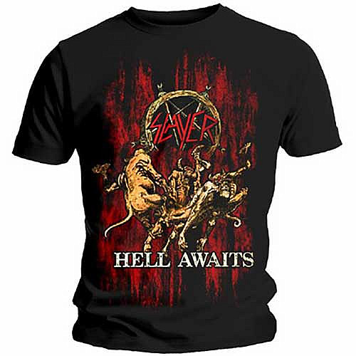 Slayer tričko, Hell Awaits, pánské, velikost S