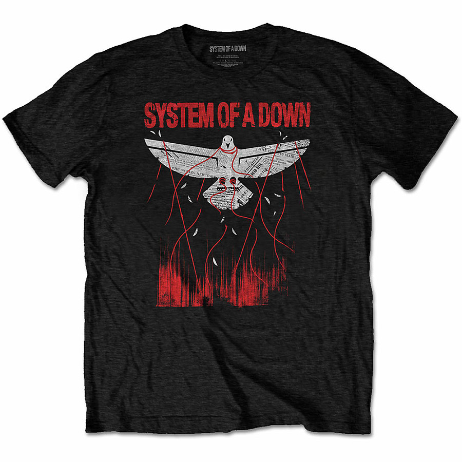 System Of A Down tričko, Dove Overcome, pánské, velikost XXL