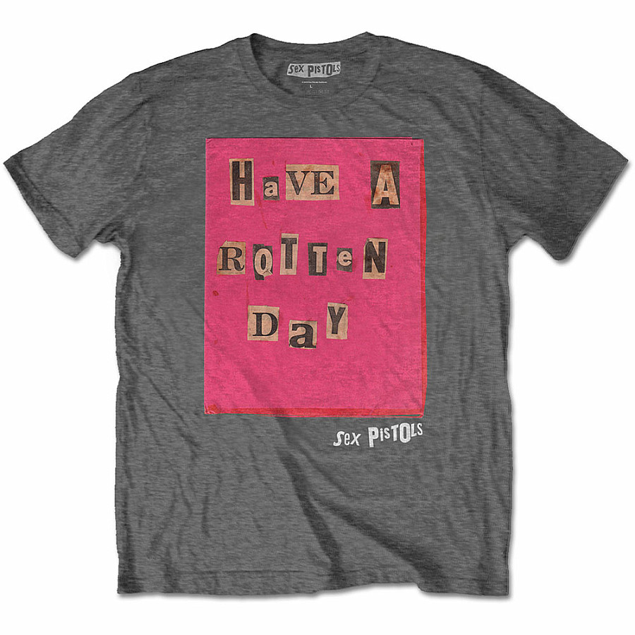 Sex Pistols tričko, Rotten Day, pánské, velikost S