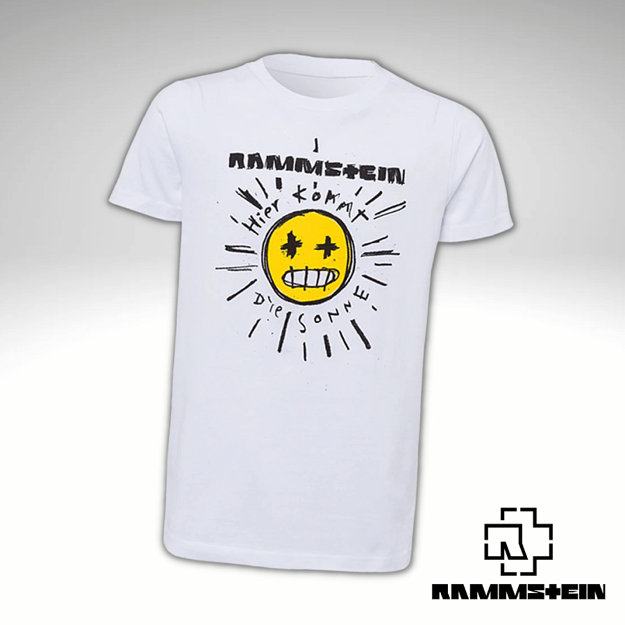 Rammstein tričko, Sonne White, dětské, velikost XL 9-11 let, 134-146 cm