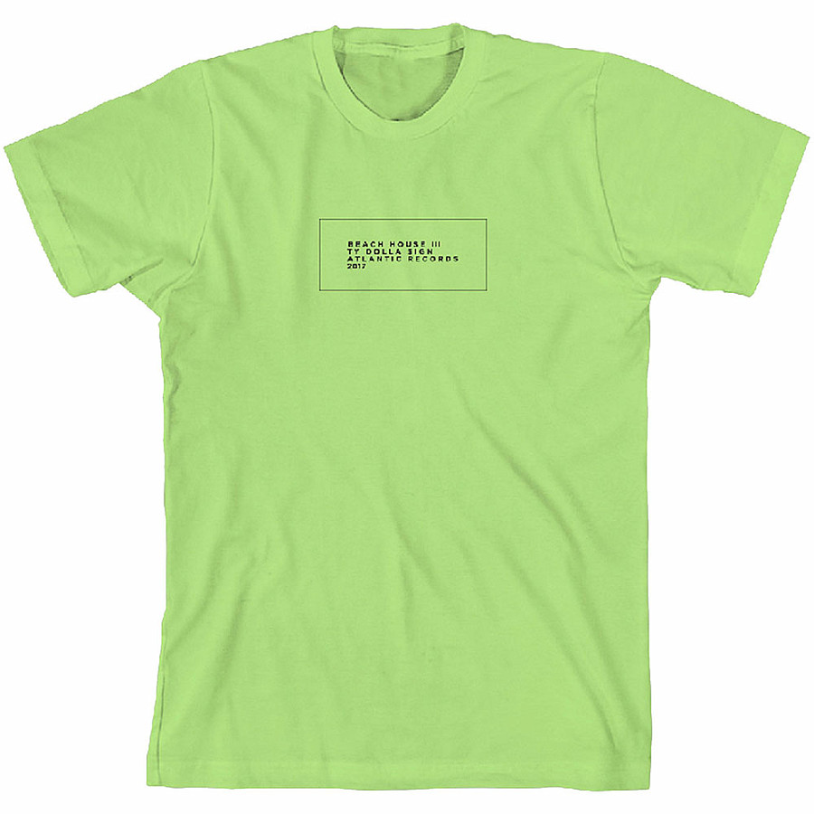 Ty Dolla Sign tričko, Lambo Box House BP Green, pánské, velikost XL