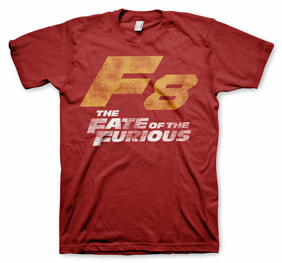 Fast &amp; Furious tričko, F8 Distressed Logo, pánské, velikost XL