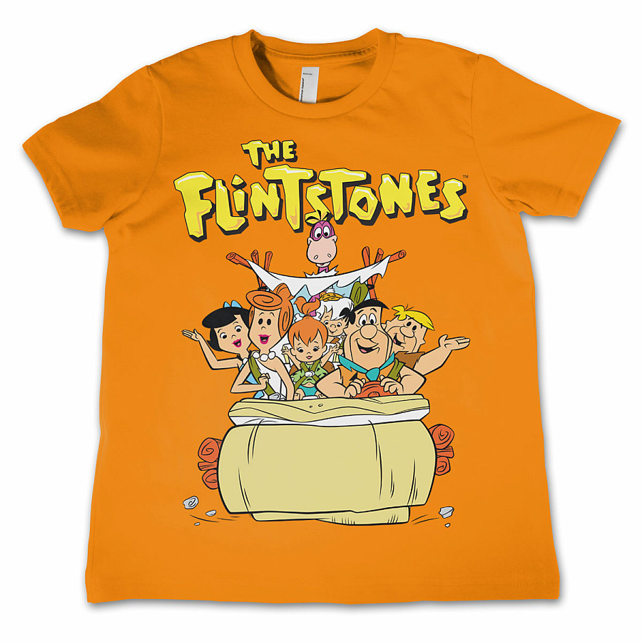 The Flinstones tričko, Flinstones Orange, dětské, velikost M dětská velikost M (8 let)