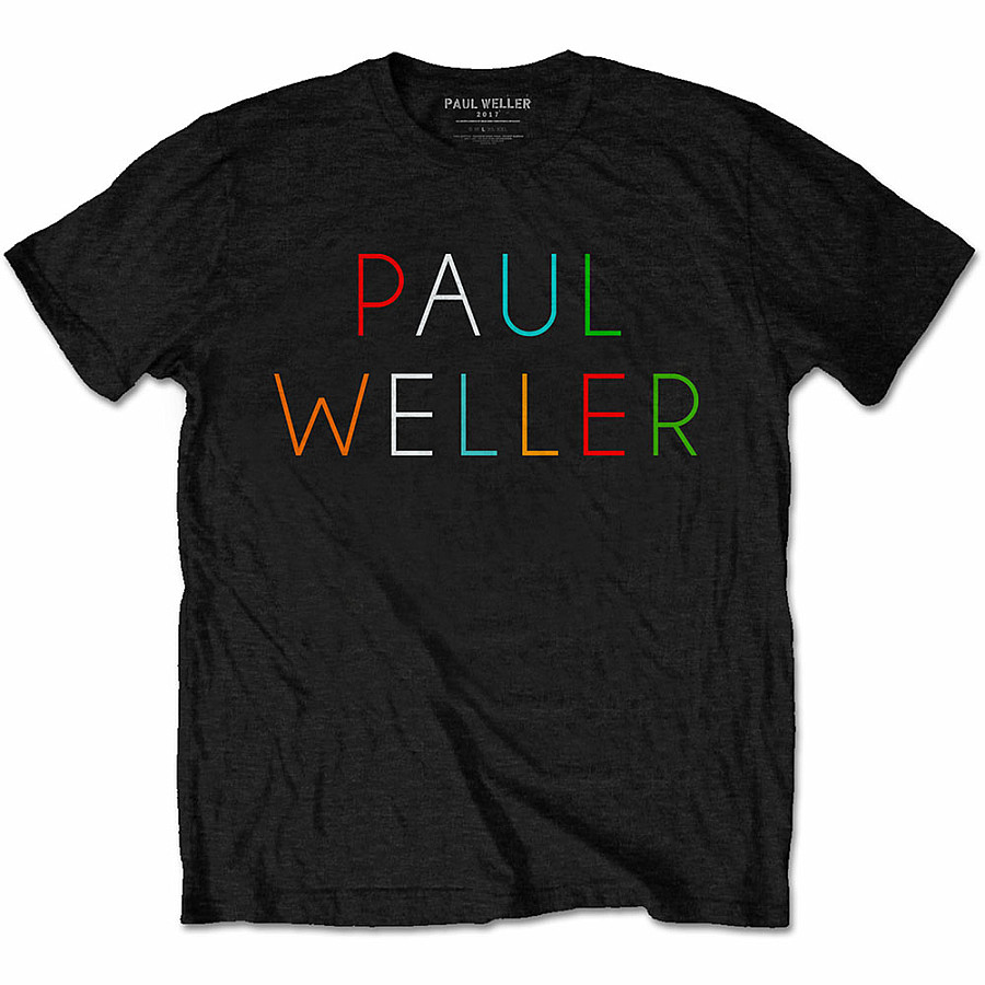 The Jam tričko, P. Weller Multicolor Logo, pánské, velikost M