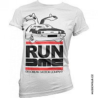 Run DMC tričko, Run De Lorean Girly, dámské