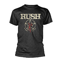 Rush tričko, American Tour 1977 Heather Grey, pánské