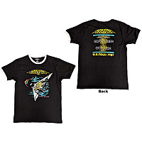 Boston tričko, US Tour '87 ECO Ringer BP Black, pánské