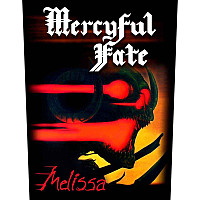 Mercyful Fate nášivka na záda 30x27x36 cm, Melissa