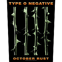 Type O Negative nášivka na záda 30x27x36 cm, October Rust