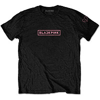 BlackPink tričko, The Album Track list BP Black, pánské