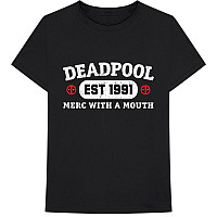 Deadpool tričko, Merc With A Mouth Black, pánské