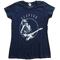 Eric Clapton tričko, Vintage Photo Girly Navy Blue, dámské