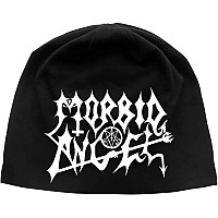 Morbid Angel zimní onesize kulich cotton, Logo Black