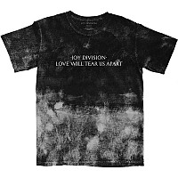 Joy Division tričko, Tear Us Apart Wash Black ver. 2, pánské