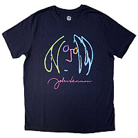 John Lennon tričko, Self Portrait Full Colour Navy, pánské