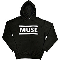 Muse mikina, White Logo Black, pánská