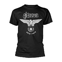 Saxon tričko, ESTD 1979 Black, pánské