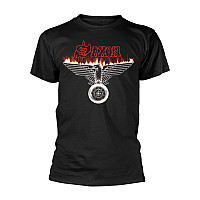 Saxon tričko, Wheels Of Steel Black, pánské