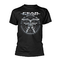 Fear Factory tričko, Aggression Continuum BP Black, pánské
