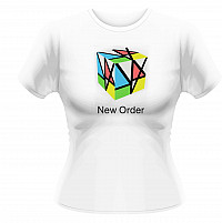 New Order tričko, Rubix White, dámské