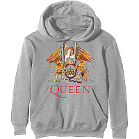 Queen mikina, Classic Crest Grey, pánská