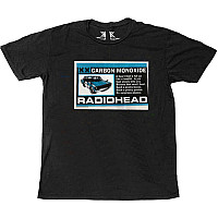 Radiohead tričko, Carbon Patch Organic Black, pánské