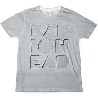Radiohead tričko, Note Pad Cut-Out Organic Grey, pánské