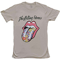 Rolling Stones tričko, Flowers Tongue Sand, pánské