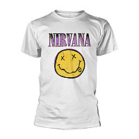 Nirvana tričko, Xerox Smiley White, pánské