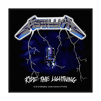 Metallica nášivka 100 x100 mm, Ride The Lightning