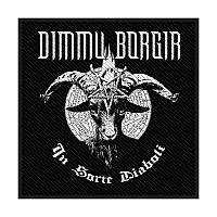 Dimmu Borgir nášivka 100 x100mm, In Sorte Diaboli