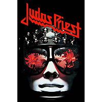 Judas Priest textilní banner 68cm x 106cm, Hell Bent For Leather