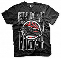 Knight Rider tričko, Sunset K.I.T.T., pánské