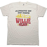 Willie Nelson tričko, Always On My Mind Natural, pánské