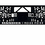 Rammstein plastový držák na RZ 52 x 13 x 1 cm (1 ks), Reise Reise, uni