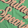 Britney Spears tričko, Retro Text Ringer Green, pánské