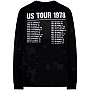 Rolling Stones tričko dlouhý rukáv, US Tour '78 BAP, pánské