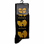 Wu-Tang ponožky, Dripping Logo Black Yellow, unisex - velikost 7 až 11