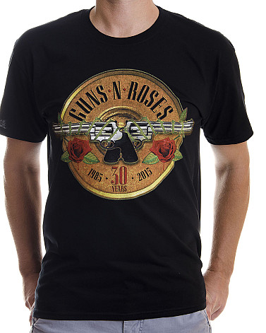 Guns N Roses tričko, 30th Photo, pánské
