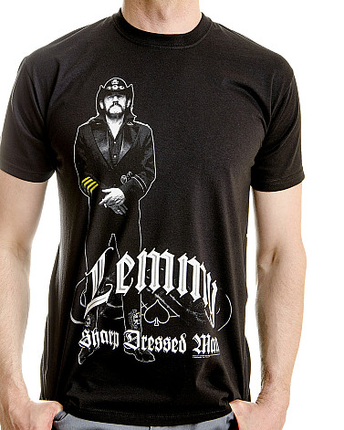 Motorhead tričko, Lemmy Sharp Dressed Man, pánské