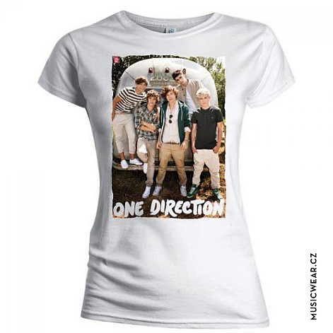 One Direction tričko, Airstream White, dámské