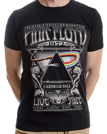 Pink Floyd tričko, Carnegie Hall Poster, pánské